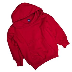 Yeezy Gap Kids YZY Collab Super Thick Red Hoodie Size 2-3t